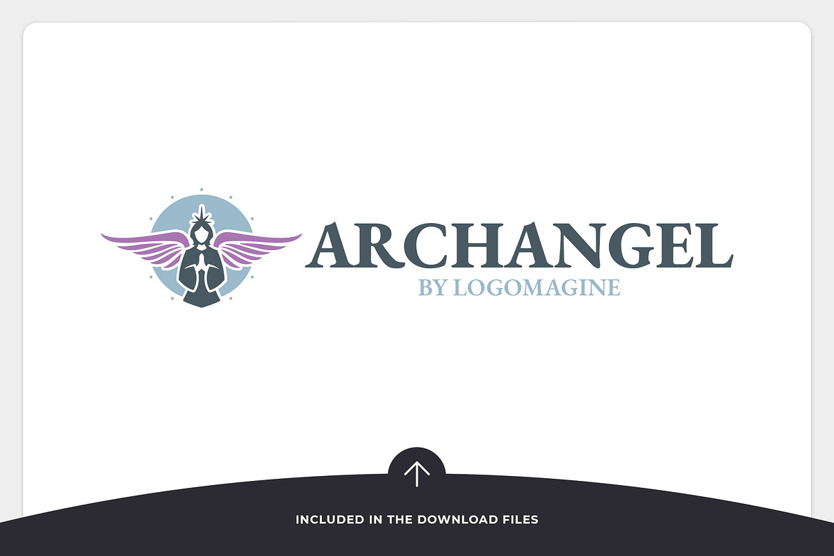 Archangel Logo Template, a Branding & Logo Template by LOGOMAGINE (Photo 15 of 16)