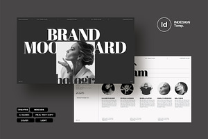 Brand Mood Board Presentation, a Presentation Template by Work_Stock