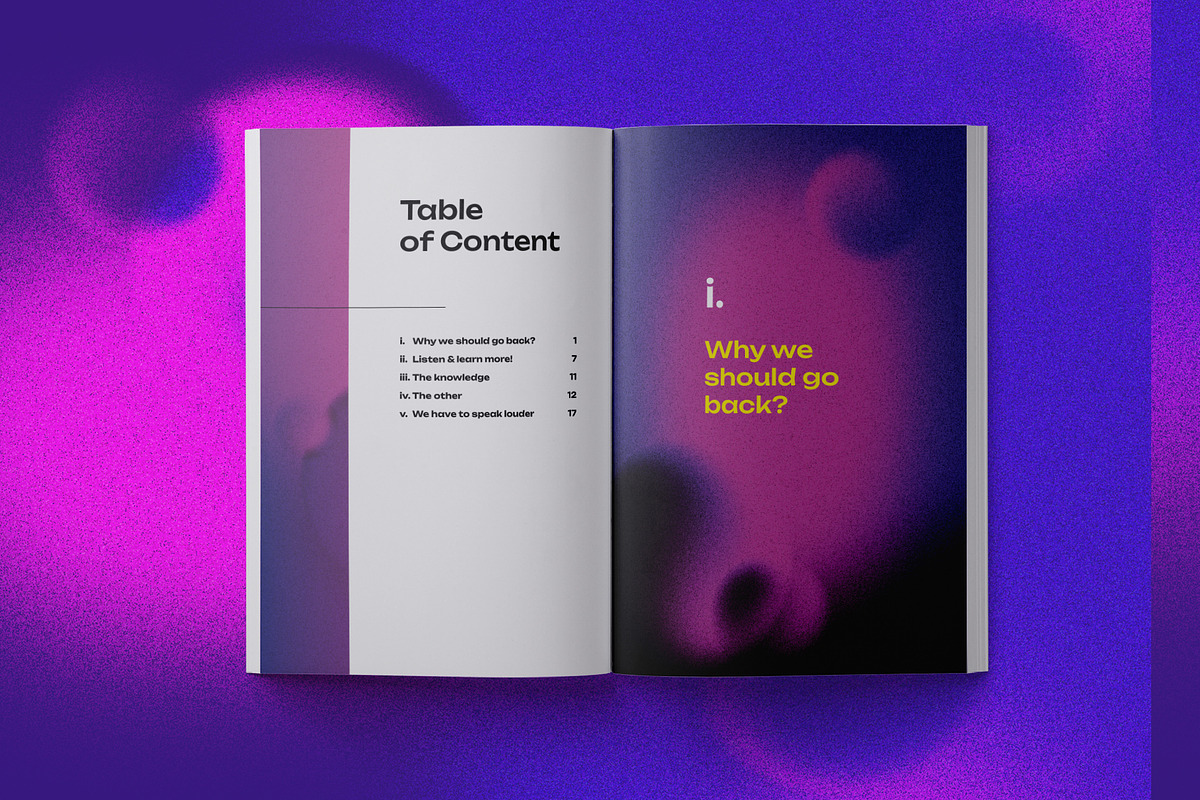 Gradient Book, a Stationery Template by Meknya (Photo 1 of 9)