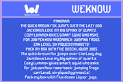 Another Great font, a Font by weknow (Thumbnail 6 of 8)