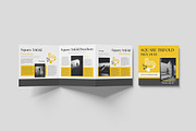 Square Trifold Brochure Mockup PSD, an Advertising Mockup by Indah (Thumbnail 5 of 6)