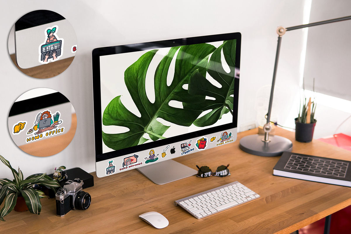 Covid-19 Sticker Pack (ENG), a Technology Illustration by helgascandinavus (Photo 7 of 7)