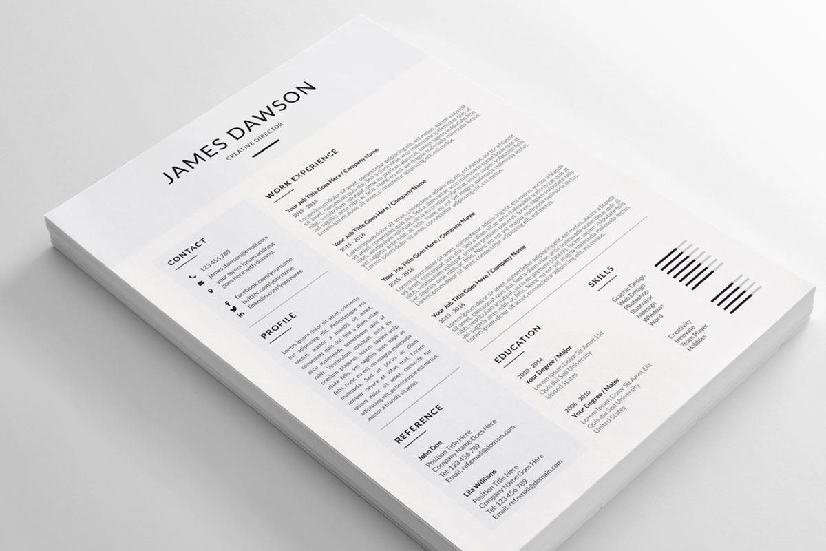 Clean Resume, a Resume Template by Mr-Template (Photo 5 of 6)