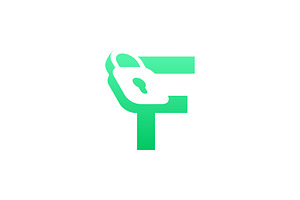 modern initial letter F padlock logo, a Branding & Logo Template by Rasagama Studio