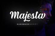 Majesta, a Script Font by supfonts (Thumbnail 1 of 6)