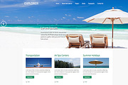 Hot Explorer, a WordPress Template by hot-themes (Thumbnail 3 of 5)