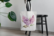 Lilac Flowers watercolour, an Illustration by TheCuteShop (Thumbnail 5 of 7)