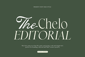The Chelo Editorial