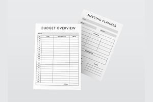 Digital Planner Template Canva