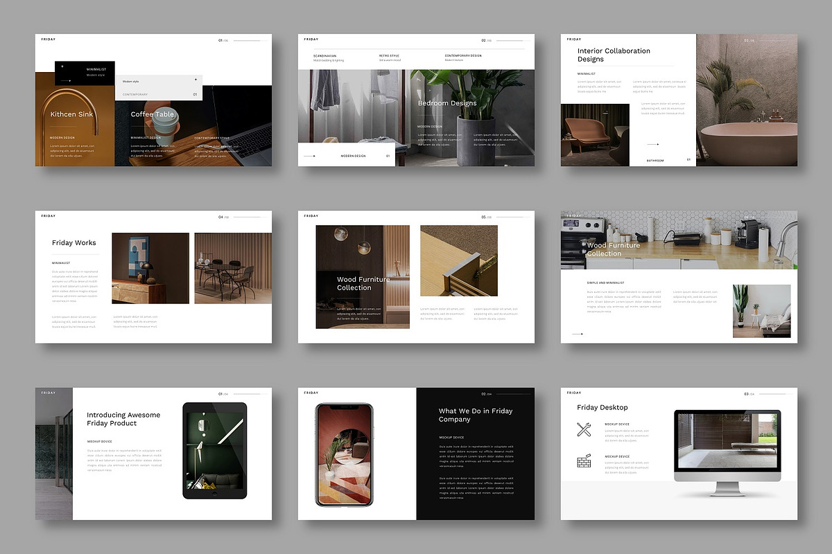 Friday– Interior Design Keynote, a Presentation Template by Dens Creative Studio (Photo 4 of 6)