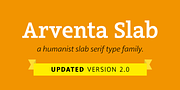 Arventa Slab Pro, a Slab Serif Font by preussTYPE (Thumbnail 1 of 10)