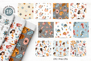 Mermaids Collection, a Graphic by Nafanya (Thumbnail 8 of 16)