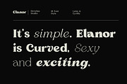 Elanor - Retro Font Classy Elegant, a Serif Font by Dirtyline Studio (Thumbnail 9 of 17)