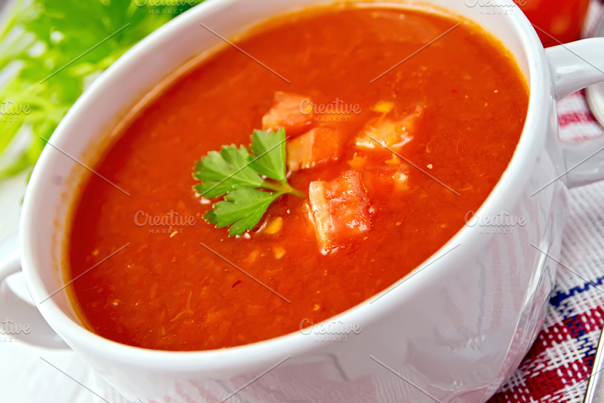 Soup tomato, a Food & Drink Photo by rezkrr (Photo 5 of 15)