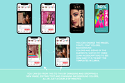 Rainbow Instagram Templates, a Social Media Template by SunshineStudioBoutique (Thumbnail 7 of 7)