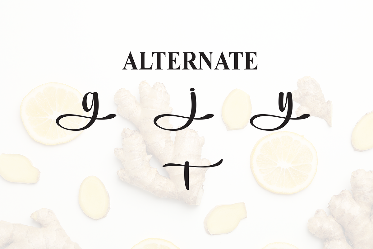 Western Ginger | Script Font, a Handwritten Font by Scratchones (Photo 8 of 9)