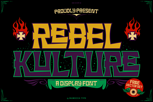 Rebel Kulture + Free Vector Set