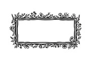 Rustic Floral Frame SVG Bundle, an Illustration by jahid234 (Thumbnail 19 of 31)