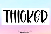 Thicker - Hndwriting Font, a Handwritten Font by InermediaSTUDIO (Thumbnail 1 of 7)