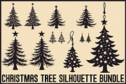Holiday Tree Bundle, an Illustration by hafijul (Thumbnail 10 of 18)