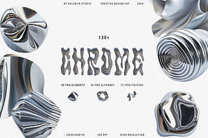 CHROME Design Set 131 Objects