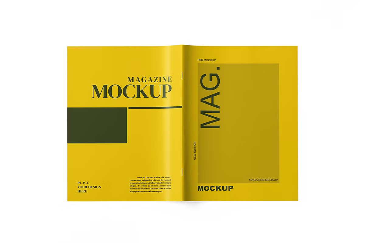 Magazine Mockup, a Books & Magazine Mockup by Mockupfit (Photo 2 of 13)