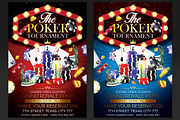 Poker Tournament Flyer Template PSD, a Flyer Template by designblends@gmail.com (Thumbnail 1 of 3)
