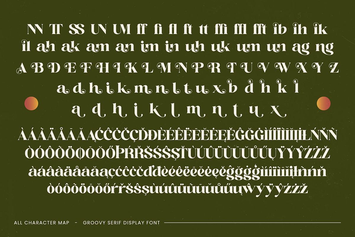 Adeline Mahila Groovy Serif Font, a Serif Font by timelesstype.co (Photo 19 of 20)