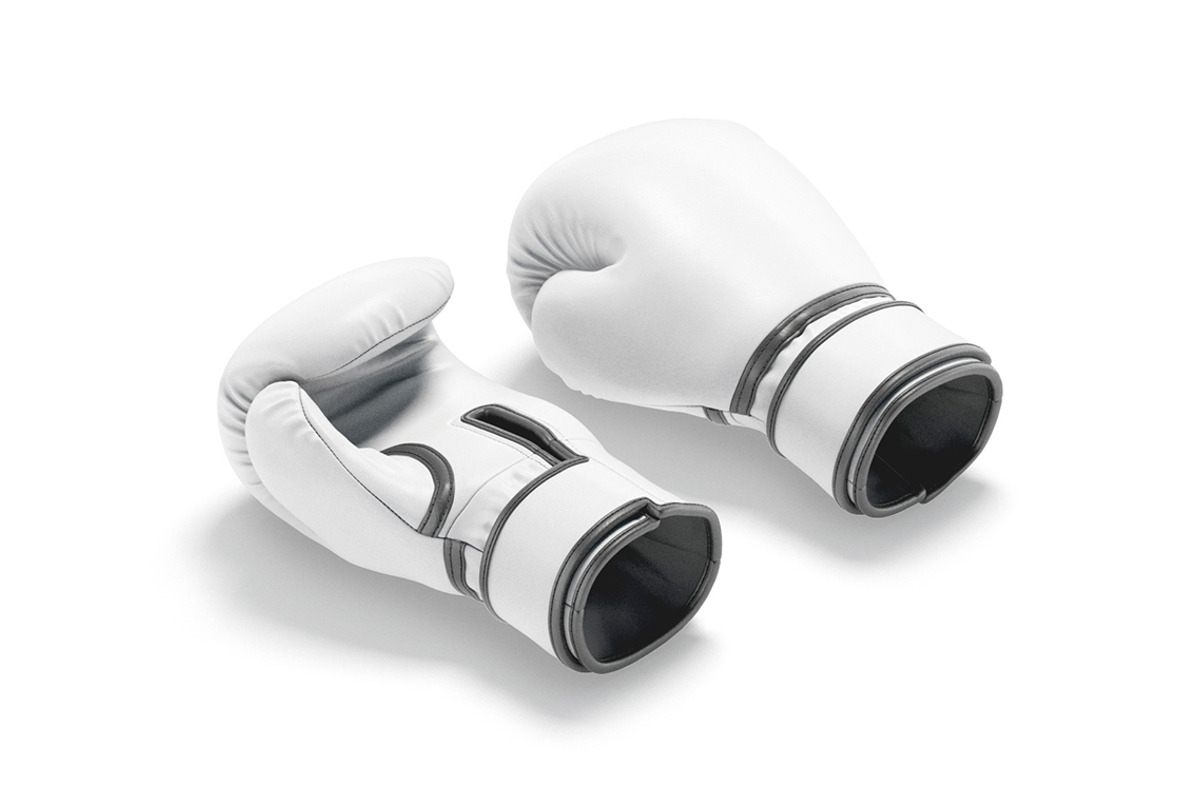 White Leather Boxing Gloves 3D Model, an Object 3D Model by rebrandy (Photo 5 of 9)