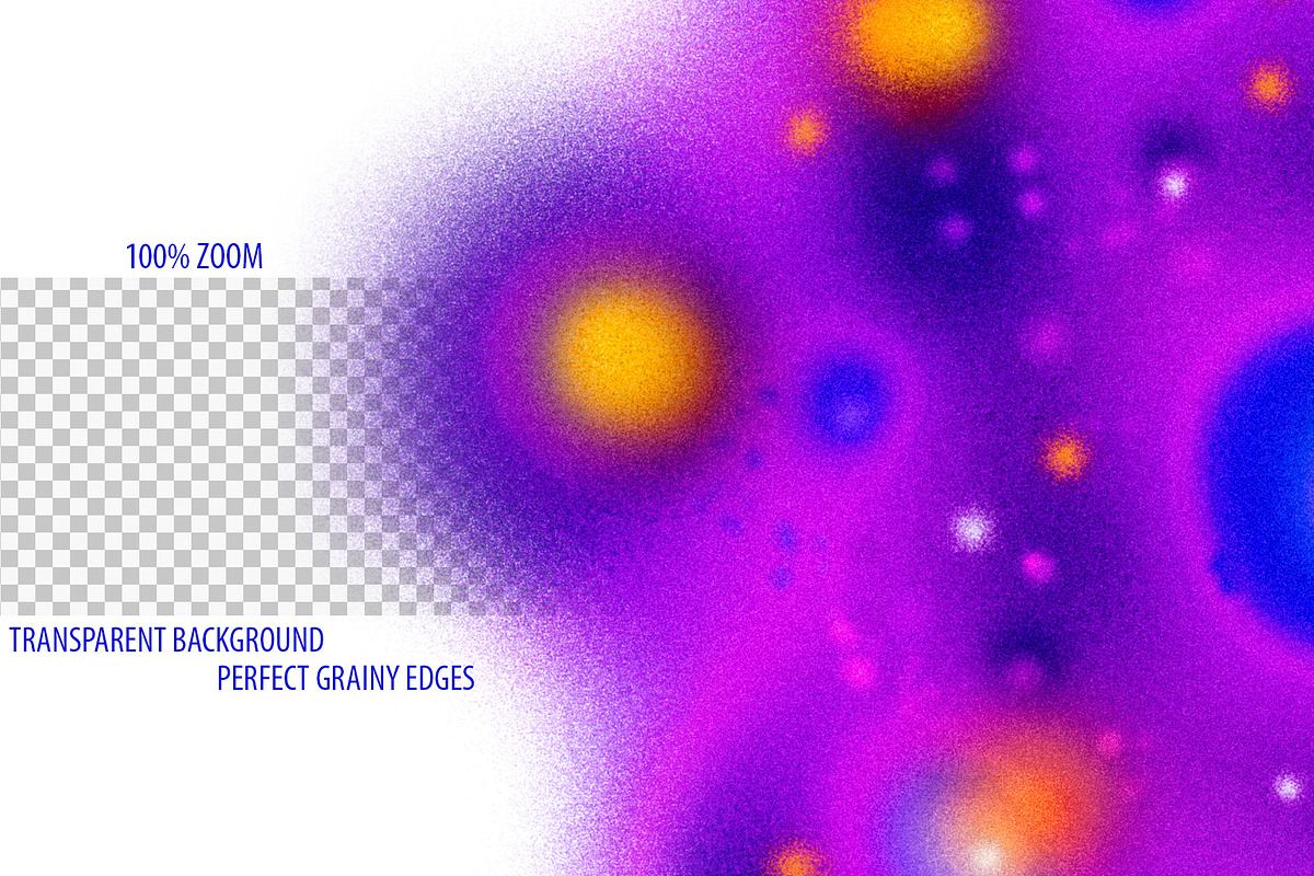 Grainy Gradient Textures & Shapes, an Object Graphic by CatJello Graphics (Photo 20 of 38)