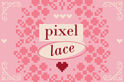 Pixel Lace – borders & frames pack, an Object Graphic by Elena Choo (Thumbnail 1 of 13)