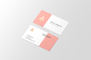 Landscape Business Card Mockup