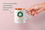 Christmas Handdrawn Illustration Set, an Illustration by Fourteen Creative Co. (Thumbnail 8 of 11)