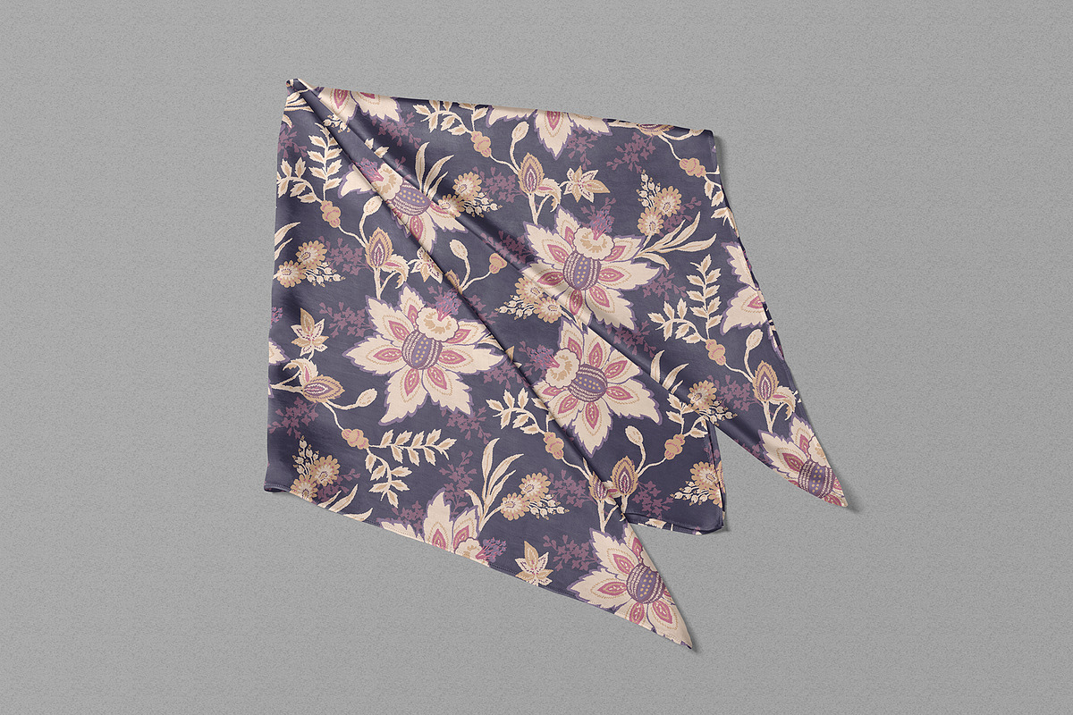 Paisley & Jacobean Floral Pattern, a Pattern Graphic by StudioGlouna (Photo 6 of 10)