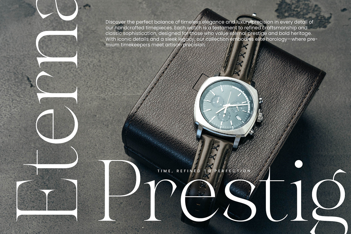 Gravite Elevaty Luxury Serif Font, a Serif Font by timelesstype.co (Photo 5 of 20)