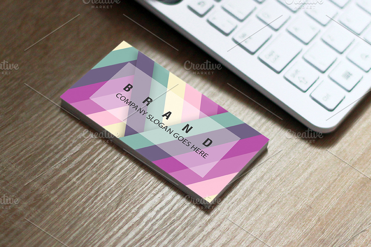 Modern Business Card Template, a Business Card Template by M6 Gallery (Photo 1 of 4)