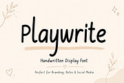 Playwrite, a Handwritten Font by Wow Magic (Thumbnail 3 of 6)