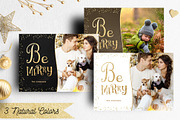 Christmas Card Template Photographer, a Card Template by Nifty Template Studio (Thumbnail 2 of 10)