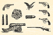 ARMAMENT - Vintage Illustration Pack, a Graphic by AndrewPixel (Thumbnail 3 of 11)