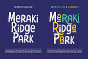 Evergreen - Display Font, a Script Font by Alpaprana (Thumbnail 2 of 10)