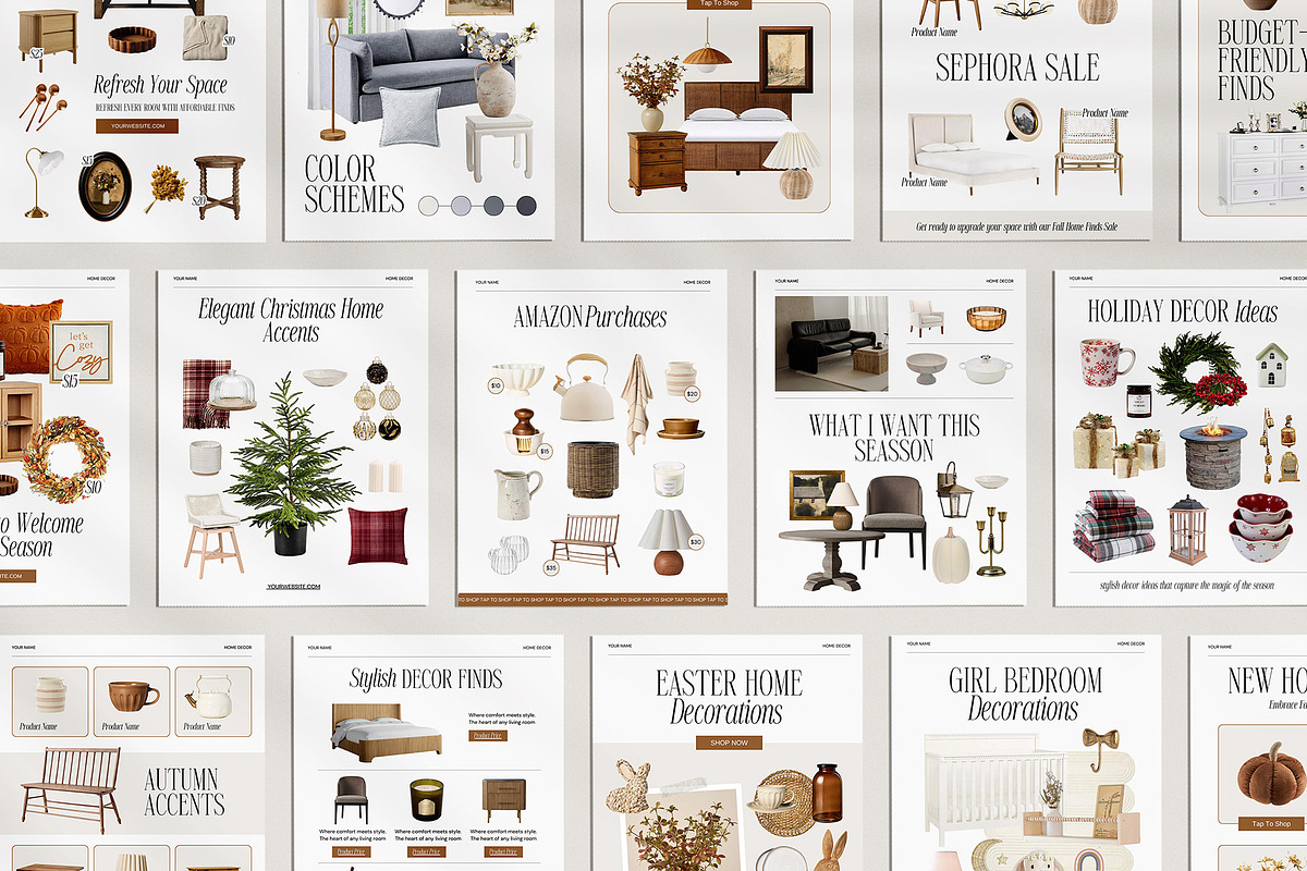 40 Editable LTK Canva Template, a Social Media Template by Amaré Creative (Photo 4 of 6)