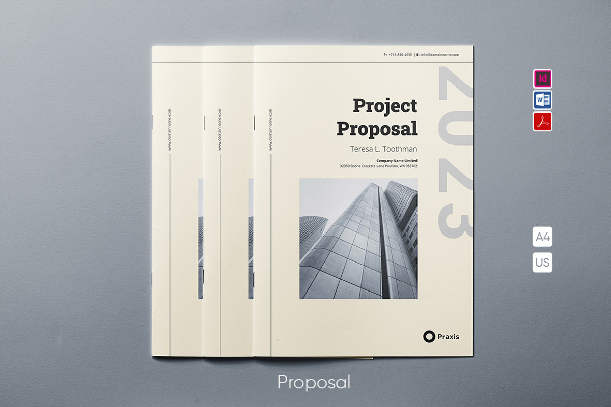 Proposal, a Stationery Template by azadcsstune (Photo 1 of 10)