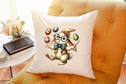Cute Bunny Clipart Bunny Png Rabbit, an Illustration by Sublimation Artist (Thumbnail 6 of 6)
