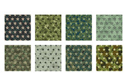 Vector seamless starry patterns, a Pattern Graphic by Iryna Denysova (Thumbnail 8 of 8)
