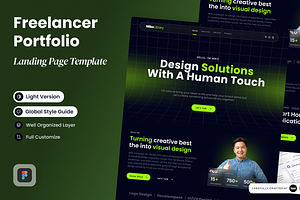 MikoLibrary - Freelancer Portfolio, a Landing Page Template by SLAB! Design