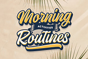 Madang Lovers - Regular & Extrude, a Script Font by Damarletter (Thumbnail 4 of 5)