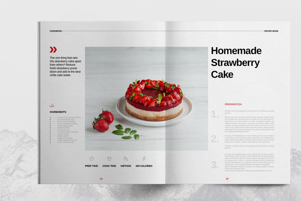 Your Own Cookbook & Recipe Book, a Brochure Template by Boris Cupac (Photo 10 of 13)