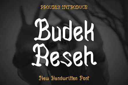 Budek Reseh, a Blackletter Font by Van Design Studio