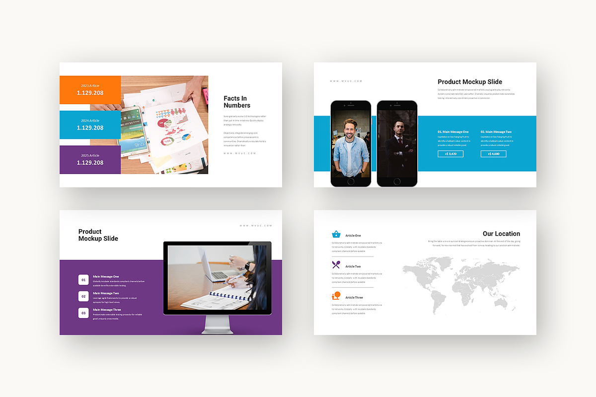 Mvuc : Annual Report Powerpoint preview 7
