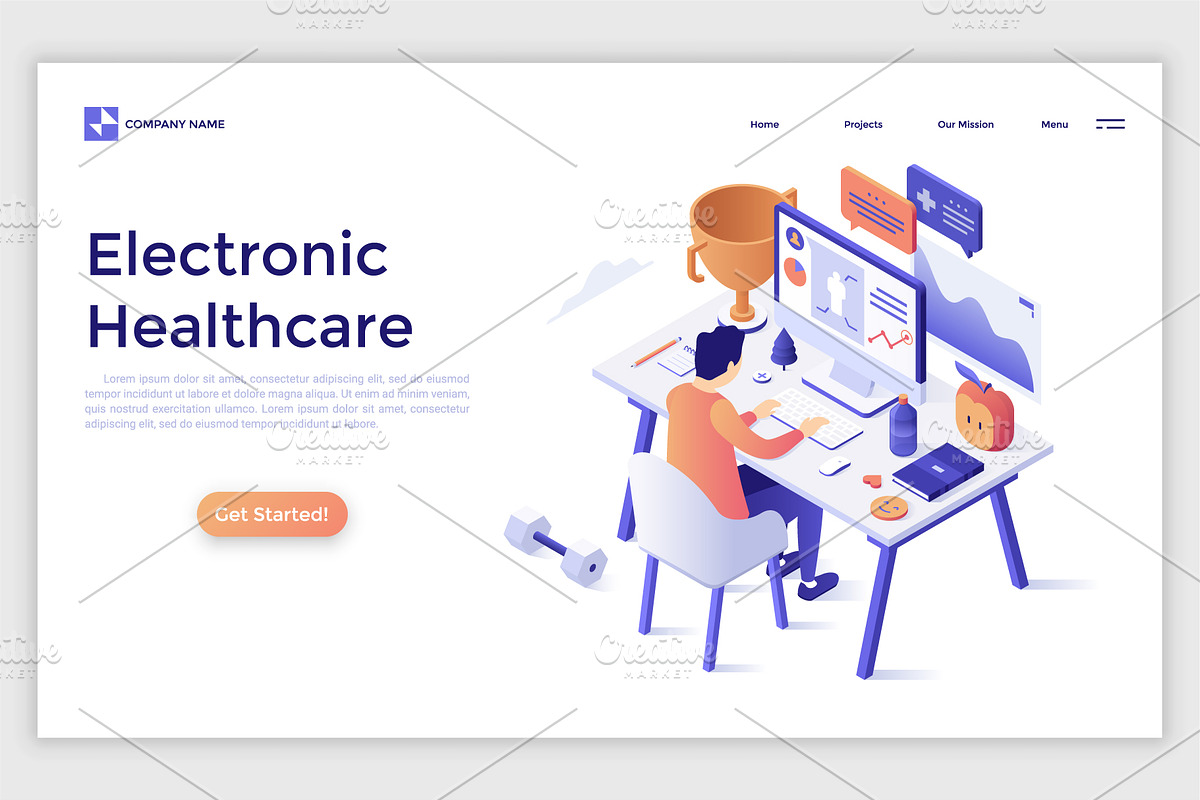 Isometric Solutions Mini. Part 1, a Templates & Theme by Andrew Kras Design (Photo 11 of 14)